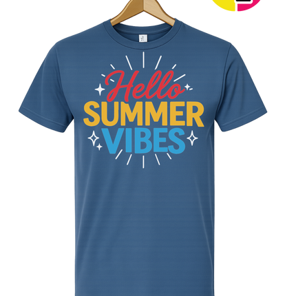 Hello Summer Vibes Tee