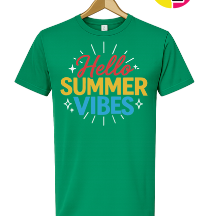 Hello Summer Vibes Tee