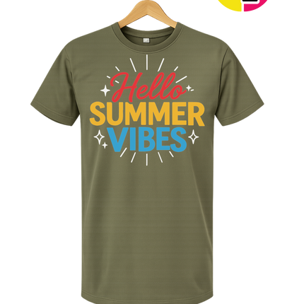 Hello Summer Vibes Tee