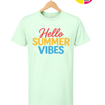 Hello Summer Vibes Tee