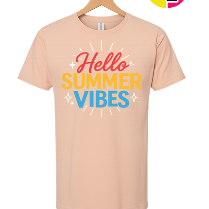 Hello Summer Vibes Tee
