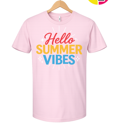 Hello Summer Vibes Tee