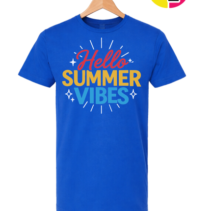 Hello Summer Vibes Tee