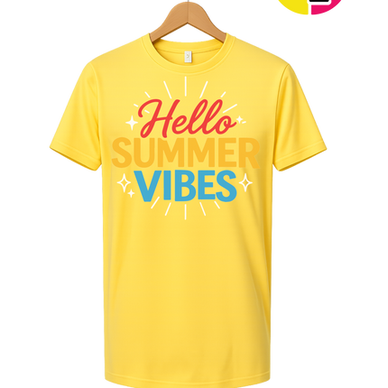 Hello Summer Vibes Tee