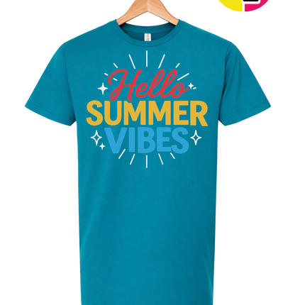 Hello Summer Vibes Tee