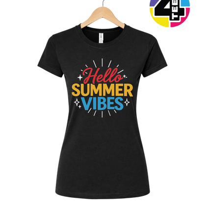 Hello Summer Vibes Women's Tee