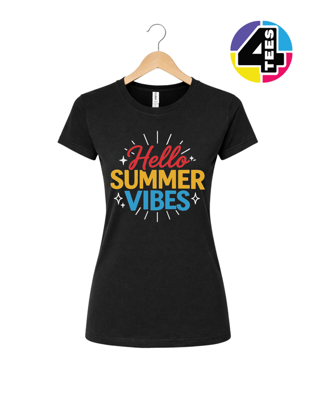 Hello Summer Vibes Women's Tee