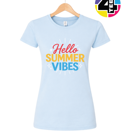 Hello Summer Vibes Women's Tee
