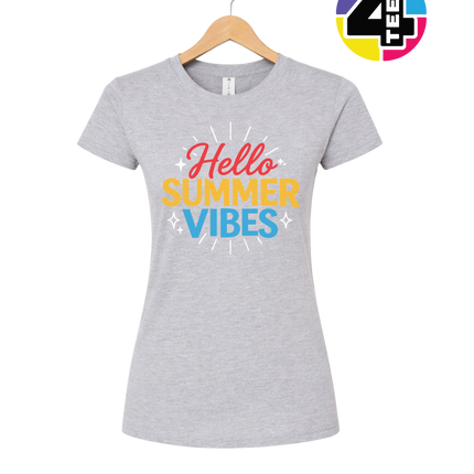 Hello Summer Vibes Women's Tee