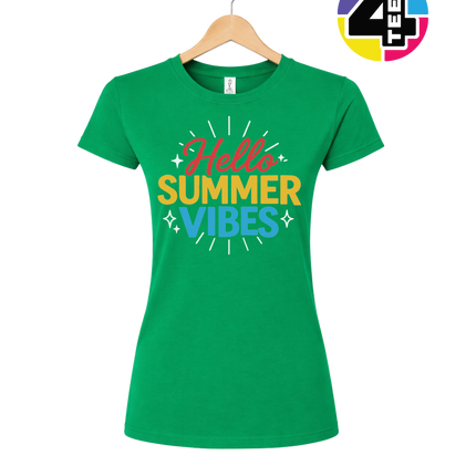 Hello Summer Vibes Women's Tee