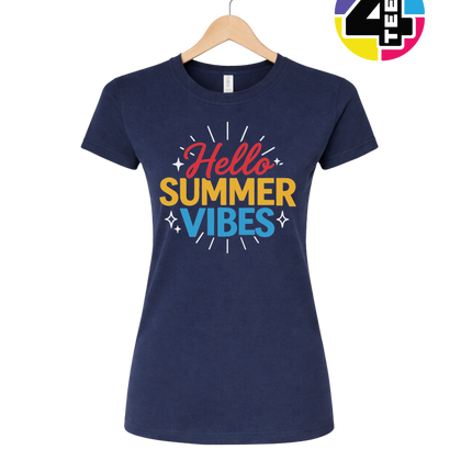 Hello Summer Vibes Women's Tee