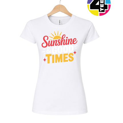 Sunshine And Good Times Women's Tee