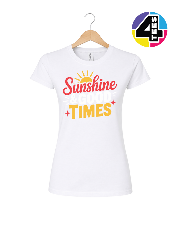 Sunshine And Good Times Women's Tee