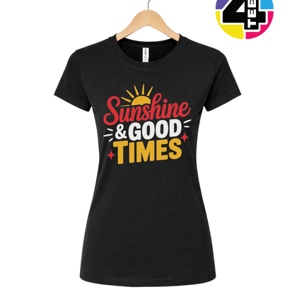 Sunshine And Good Times Women's Tee