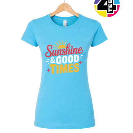 Sunshine And Good Times Women's Tee