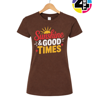 Sunshine And Good Times Women's Tee