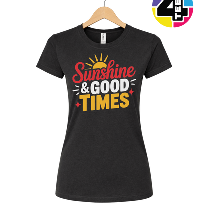 Sunshine And Good Times Women's Tee