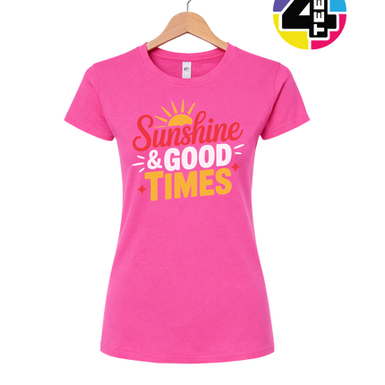 Sunshine And Good Times Women's Tee