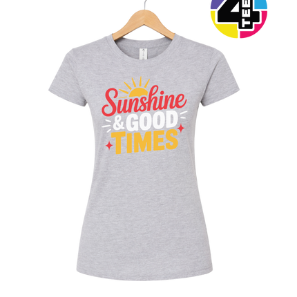 Sunshine And Good Times Women's Tee