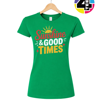 Sunshine And Good Times Women's Tee