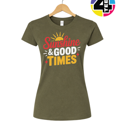 Sunshine And Good Times Women's Tee