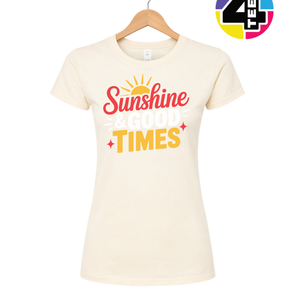 Sunshine And Good Times Women's Tee