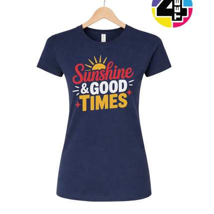 Sunshine And Good Times Women's Tee