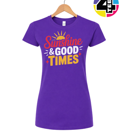 Sunshine And Good Times Women's Tee