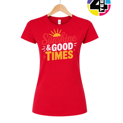 Sunshine And Good Times Women's Tee