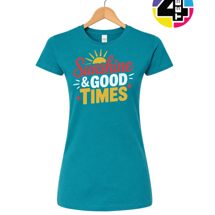 Sunshine And Good Times Women's Tee