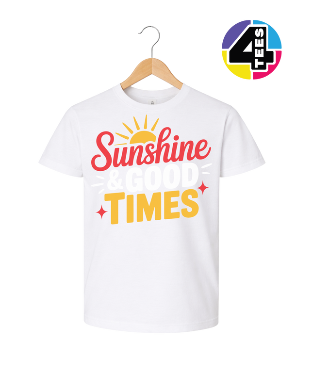Sunshine And Good Times Youth Tee