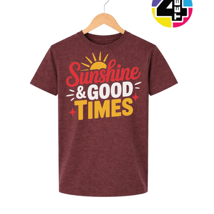Sunshine And Good Times Youth Tee