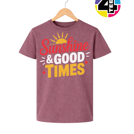 Sunshine And Good Times Youth Tee