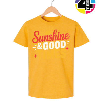 Sunshine And Good Times Youth Tee