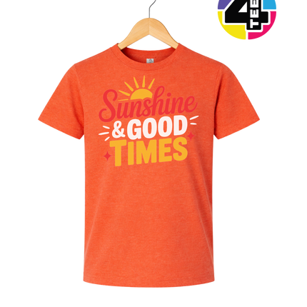 Sunshine And Good Times Youth Tee