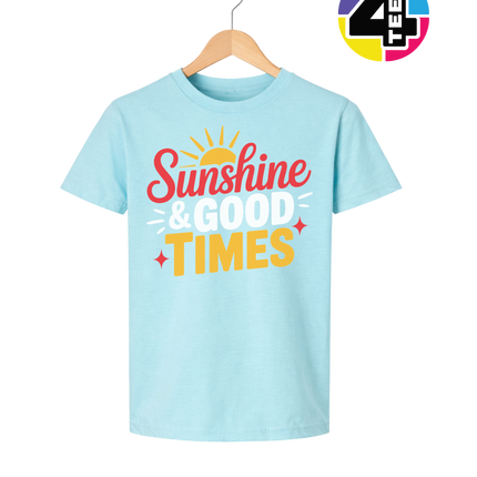 Sunshine And Good Times Youth Tee
