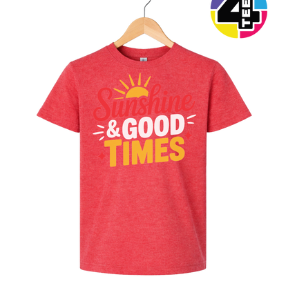 Sunshine And Good Times Youth Tee