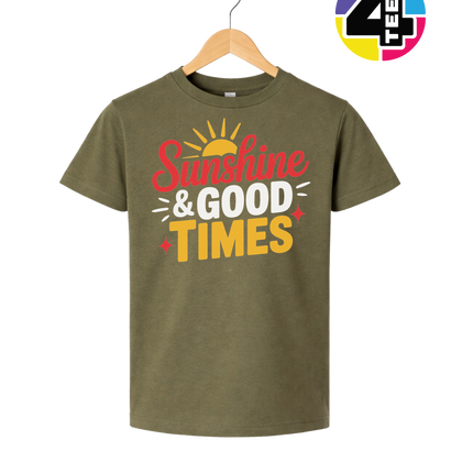Sunshine And Good Times Youth Tee