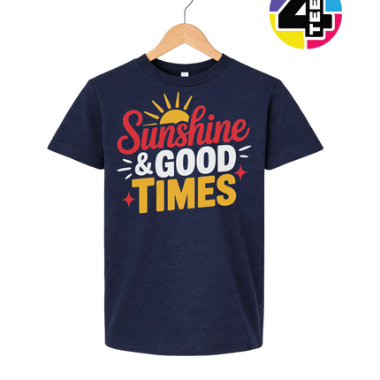Sunshine And Good Times Youth Tee