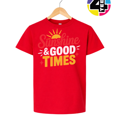 Sunshine And Good Times Youth Tee