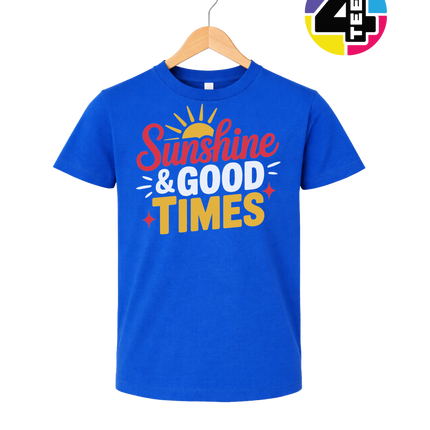 Sunshine And Good Times Youth Tee