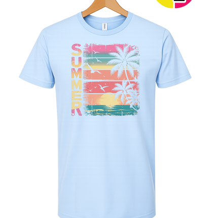 Vintage Summer Sunset Tee