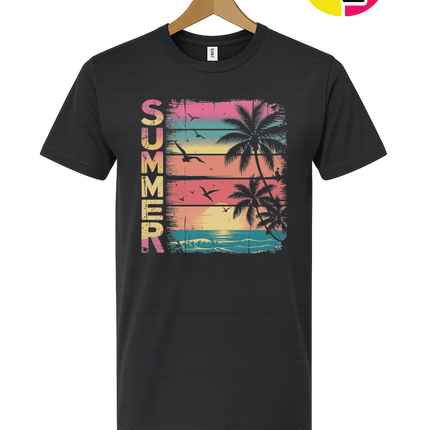 Vintage Summer Sunset Tee
