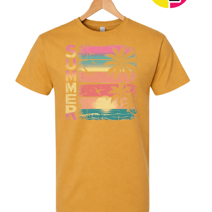 Vintage Summer Sunset Tee