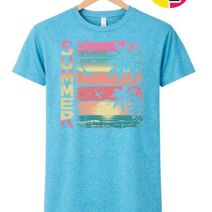 Vintage Summer Sunset Tee