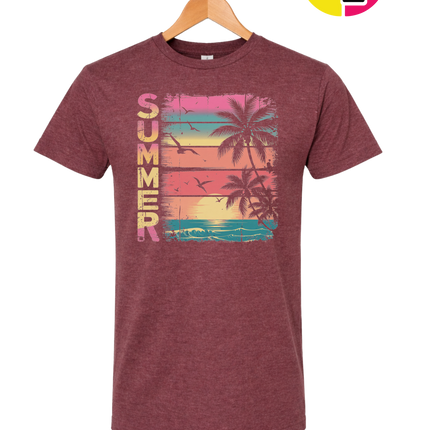 Vintage Summer Sunset Tee