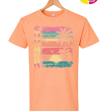 Vintage Summer Sunset Tee