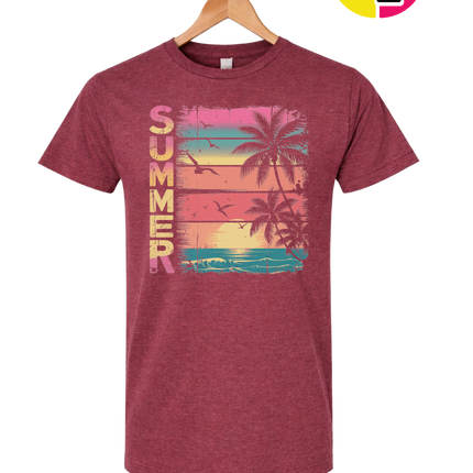 Vintage Summer Sunset Tee