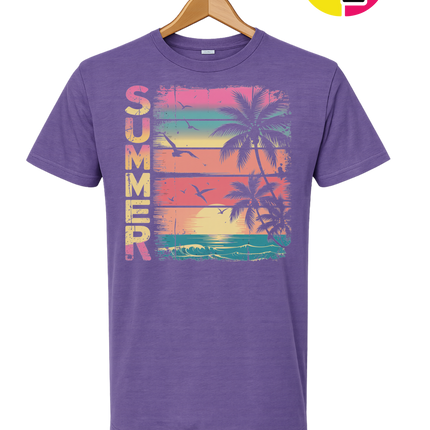 Vintage Summer Sunset Tee