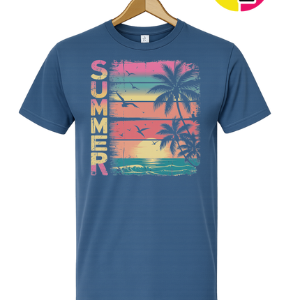 Vintage Summer Sunset Tee